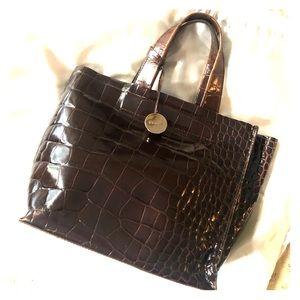 FURLA croc-embossed bag